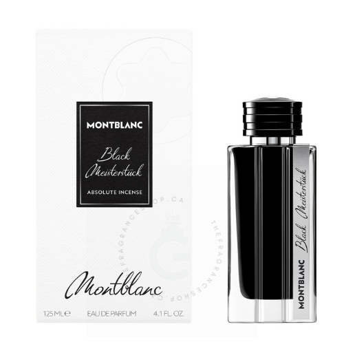 Montblanc Black Meisterstuck Absolute Incense EDP For Him 125 ml / 4.1 Fl. oz. 