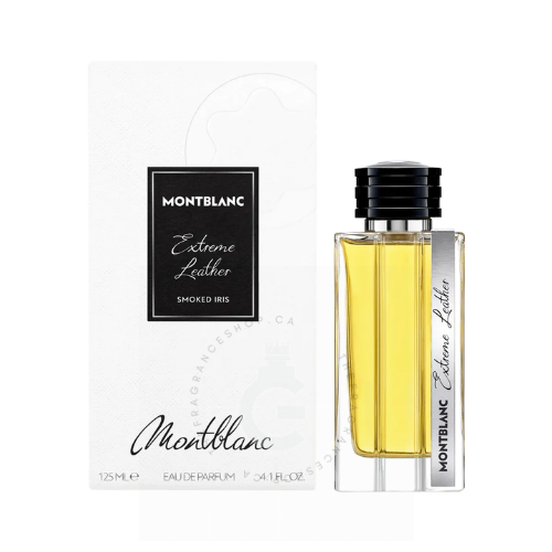 Montblanc Extreme Leather Smoked Iris EDP For Him 125 ml / 4.1 Fl. oz.