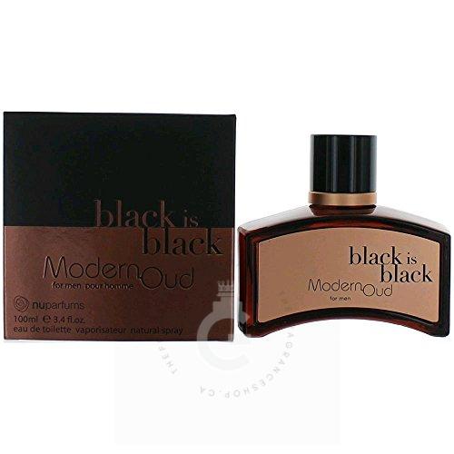 Nuparfums Black Is Black Modern Oud For Men EDT 100ml