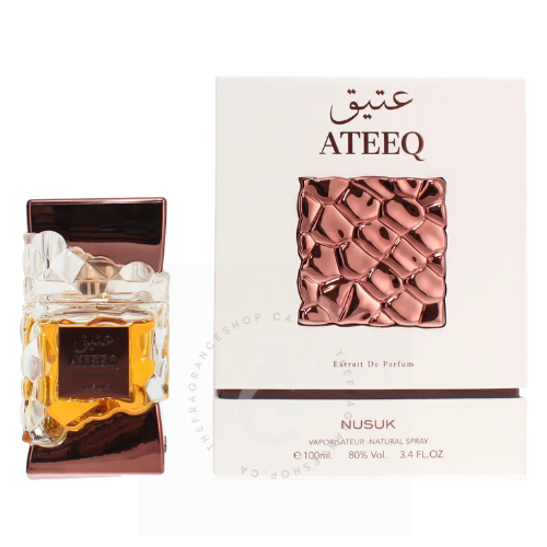 Nusuk Ateeq ( Naxos ) Extrait de Parfum For Him / Her 100 ml / 3.4 Fl. oz.