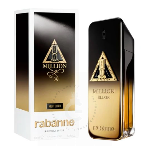 Paco Rabanne 1 Million Night Elixir Parfum For Him / Her 100 ml / 3.4 Fl. oz. 