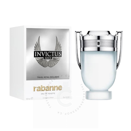 Paco Rabanne Invictus Aqua EDT For Men Travel Retail Exclusive 100 ml / 3.4 Fl. oz. Paco Rabanne Invictus Aqua EDT For Men Travel Retail Exclusive 100 ml / 3.4 Fl. oz.