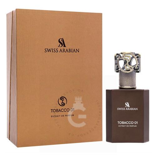 Swiss Arabian Tobacco 01 Extrait De Parfum For Him / Her 50 ml / 1.7 Fl. oz.