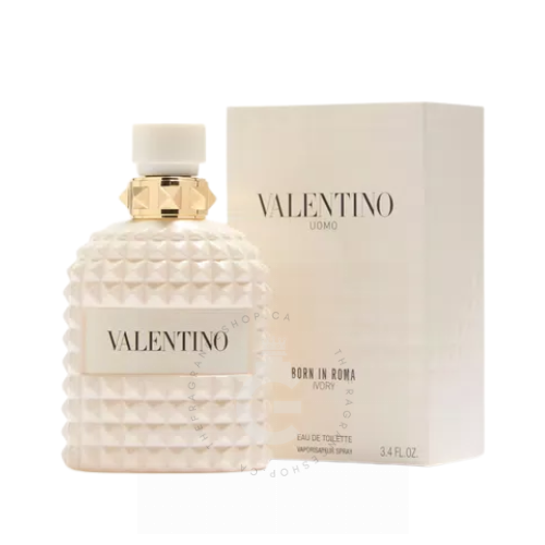 Valentino Uomo Born in Roma Ivory EDT for him 100 ml / 3.4 Fl. oz.