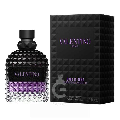 Valentino Uomo Born In Roma Purple Melancholia EDT For Him 50 ml / 1.7 Fl. oz.
