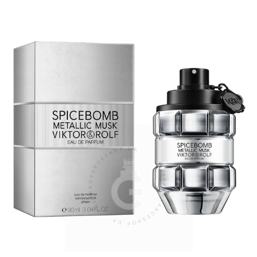 Viktor & Rolf Spicebomb Metallic Musk EDP For Him 90 ml / 3.04 Fl. oz.