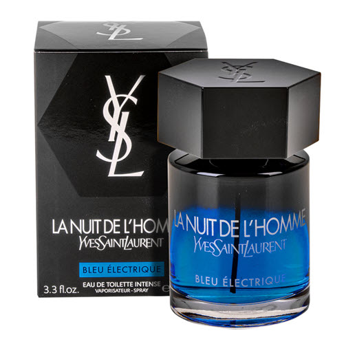 Yves Saint Laurent YSL La Nuit De L'Homme Bleu Electrique EDT For Him 100ml / 3.3oz 