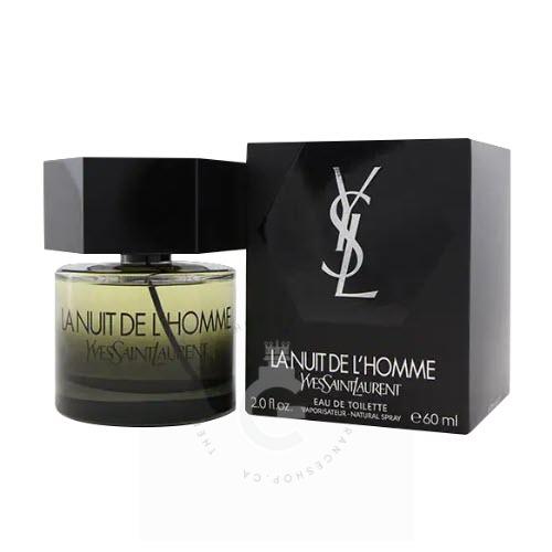 Yves Saint Laurent YSL La Nuit De L'Homme EDT For Him 60ml / 2oz