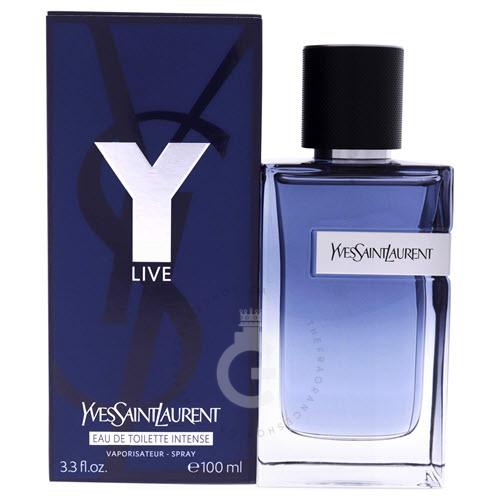 Yves Saint Laurent YSL Y Live Intense EDT For Him 100ml / 3.3oz 