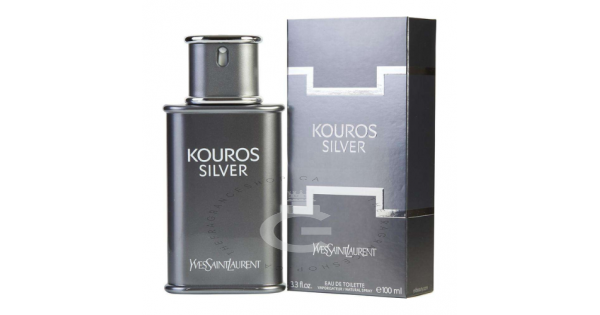 Yves Saint Laurent YSL Kouros Silver For Him 100 ml / 3.3 Fl. oz.