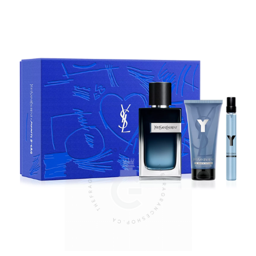 Yves Saint Laurent YSL Y EDP 3 Piece Set For Him 
