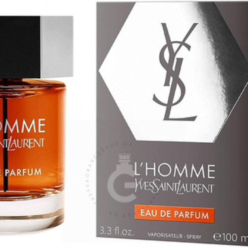 Yves Saint Laurent YSL L'Homme EDP For Men 100 ml / 3.3 Fl. oz.