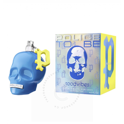 Police To Be Good Vibes EDT For Him 125 ml / 4.2 Fl. oz.