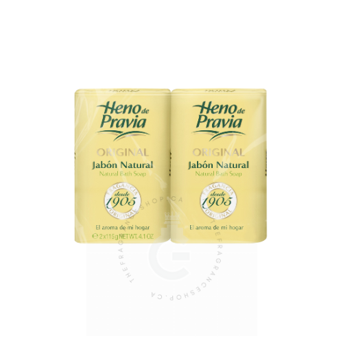 Heno de Pravia Original Jabon Natural Bath Soap (Pack of 4) 4.1oz Heno de Pravia Original Jabon Natural Bath Soap (Pack of 4) 4.1oz