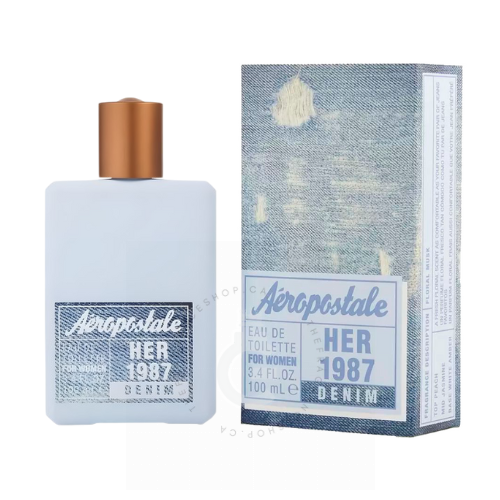 Aeropostale Her 1987 Denim EDT For Women 100 ml / 3.4 Fl. oz.