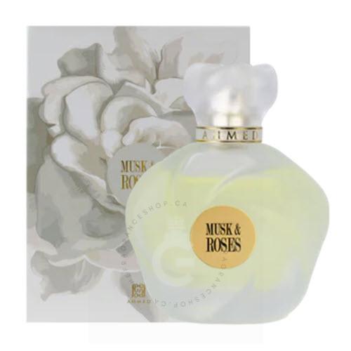 Ahmed Al Maghribi Musk & Roses Extrait De Parfum For Him / Her 75 ml / 2.53 Fl.oz