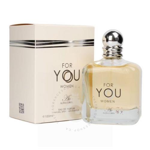Alina Corel Women's For you (Because It's You) EDP For Her 100ml / 3.4 Fl.oz.