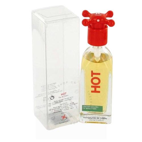United Colors Of Benetton Hot For Her Relaxing EDT 100 ml / 3.3 Fl. oz. Tester