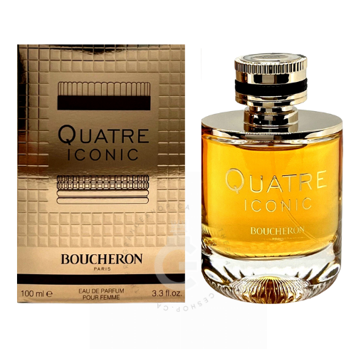 Boucheron Quatre Iconic EDP Pour Femme 100 ml / 3.3 Fl. oz.