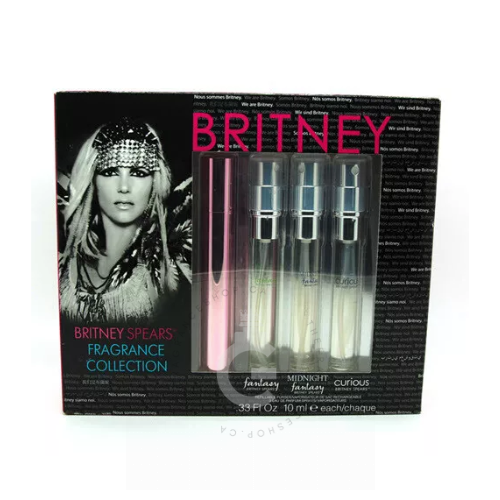 Britney Spears 4 pieces Fragrance Collection Gift Set For Her