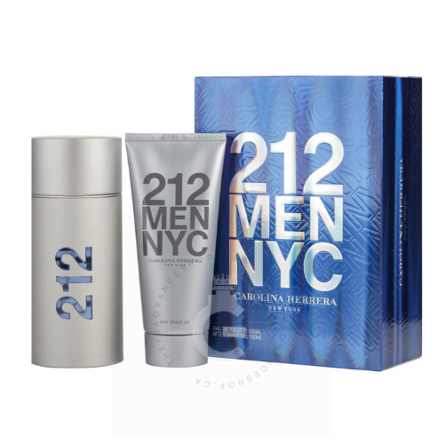 Carolina Herrera 212 Men NYC EDT 100ml / 3.4 FL. oz. Gift Set