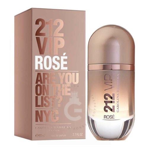 Carolina Herrera 212 VIP Rose Are You On The List NYC EDP For Her 80mL