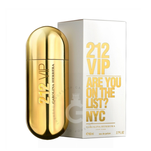 Carolina Herrera 212 VIP Are You On The List EDP For Her 80 ml / 2.7 Fl. oz.