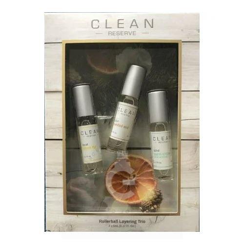 Clean Reserve Rollerball Layering Trio For Her 5ml / 0.17oz