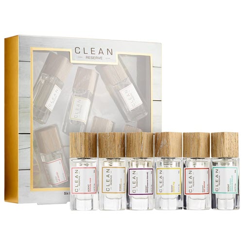 Clean Reserve Six Piece Travel Spray Layering Collection For Her