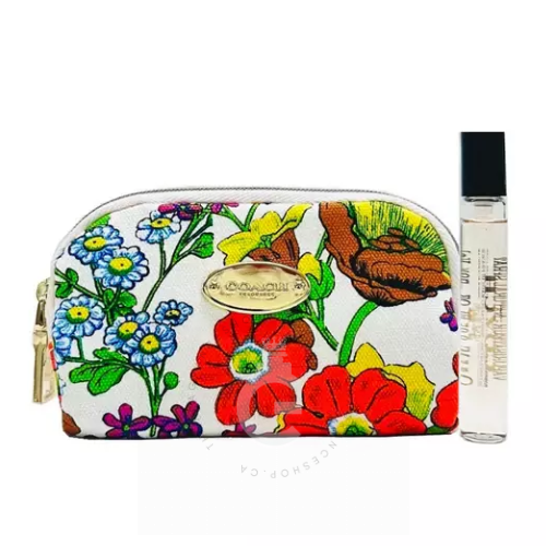 Coach Wild Rose EDP For Her 7.5 ml / 0.25 Fl. oz. Mini With Pouch