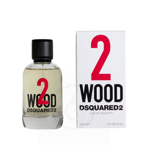 DSquared2 2 Wood EDT Him / Her 100 ml / 3.4 Fl. oz.