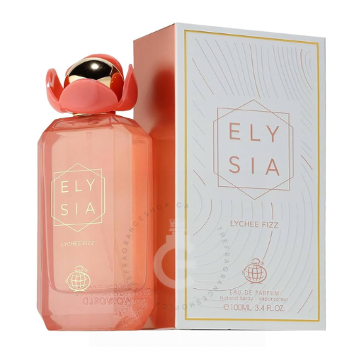 Fragrance World Elysia Lychee Fizz ( Sparkling Lychee 39 ) EDP For Her 100 ml / 3.4 Fl. oz.