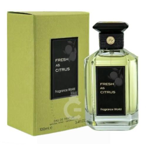 Fragrance World Fresh As Citrus EDP For Him / For Her 100 ml / 3.4 Fl. oz.