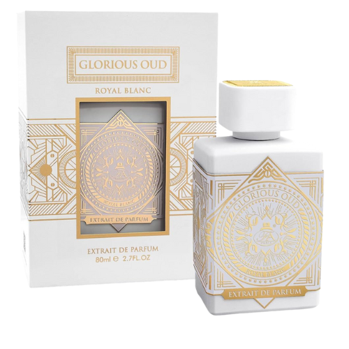 Fragrance World Glorious Oud Royal Blanc Extrait De Parfum (Musk Therapy Twist) For Him / Her 80 ml / 2.7 Fl. oz.