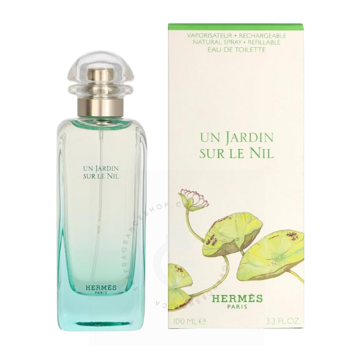 Hermes Un Jardin Sur Le Nil EDT Refillable For Her 100 ml / 3.3 Fl. oz.