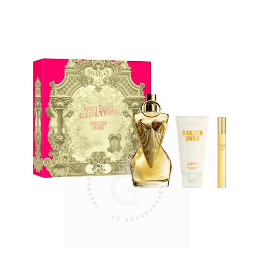 Jean Paul Gaultier Gaultier Divine EDP 3 Pcs Gift Set For Her 100 ml