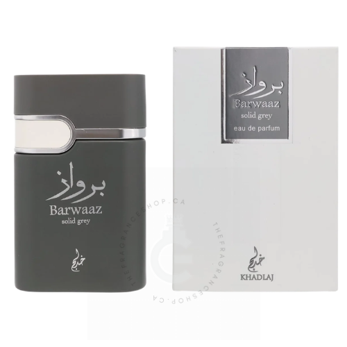 Khadlaj Barwaaz Solid Grey EDP For Him 100 ml / 3.4 Fl. oz.