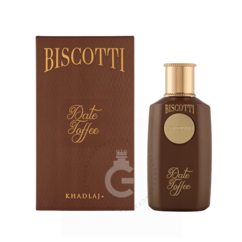 Khadlaj Biscotti Date Toffee Extrait De Parfum For Him / Her 100 ml / 3.4 Fl. oz.