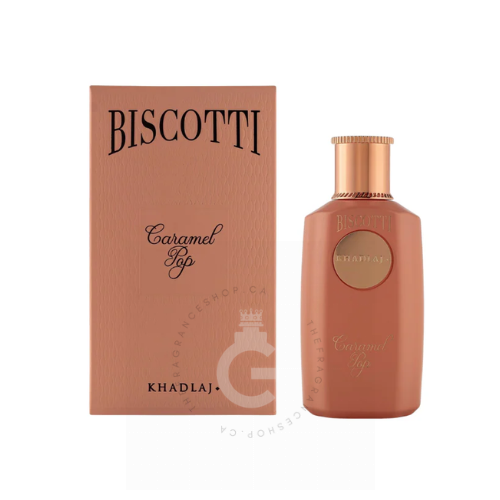 Khadlaj Biscotti Caramel Pop Extrait De Parfum For Him / Her 100 ml / 3.4 Fl. oz.