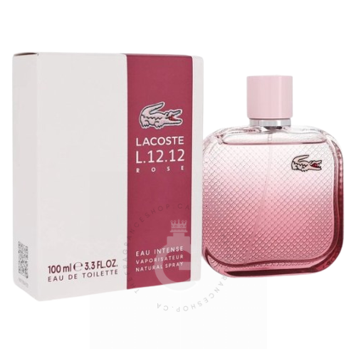 Lacoste Eau De Lacoste L.12.12 Rose EDT Eau Intense For Her 100ml / 3.3Fl.oz