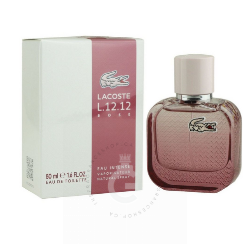 Lacoste Eau De Lacoste L.12.12 Rose EDT Eau Intense For Her 50ml / 1.6Fl.oz