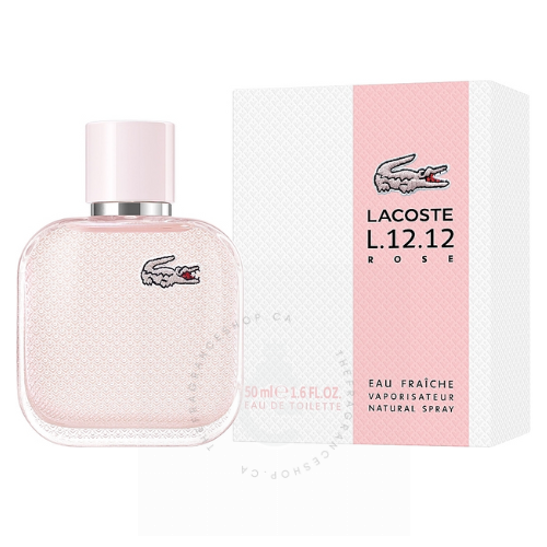 Lacoste Eau De Lacoste L.12.12 Rose Eau Fraiche  For Her 50ml / 1.6Fl.oz