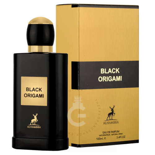 Lattafa Maison Alhambra Black Origami EDP For Him / Her 100mL / 3.4oz