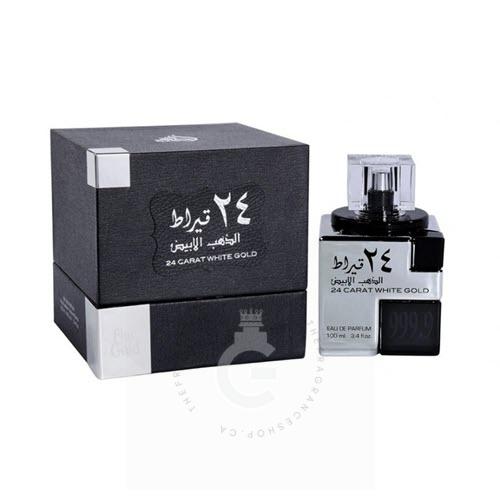 Lattafa 24 Carat White Gold EDP For Him / Her 100 ml