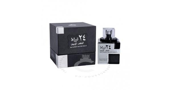 Lattafa 24 Carat White Gold EDP For Him/Her 100mL 24 Carat