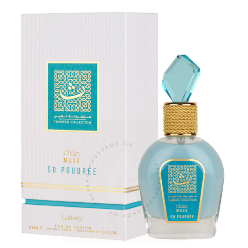 Lattafa Thameen Collection Musk So Poudree EDP For Her 100 ml / 3.4 Fl. oz. Lattafa Thameen Collection Musk So Poudree EDP For Her 100 ml / 3.4 Fl. oz.