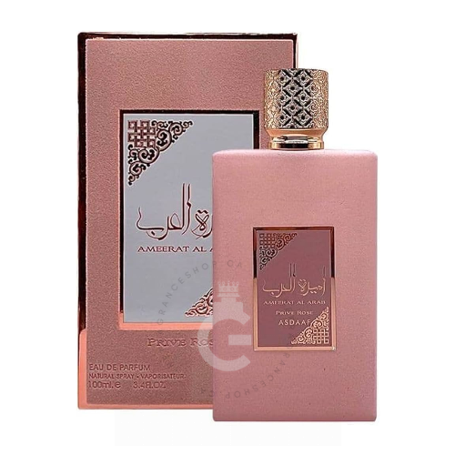 Lattafa Asdaaf Ameerat Al Arab Prive Rose EDP For Her 100 ml / 3.4 Fl. oz.