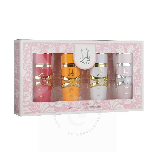 Lattafa Yara My Yara Collection 4Pcs Gift Set For Her 25 ml /  0.8 Fl. oz.