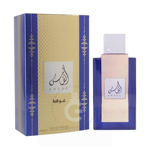 Lattafa Anfas Oud EDP For Him / Her 100 ml / 3.4 Fl. oz.