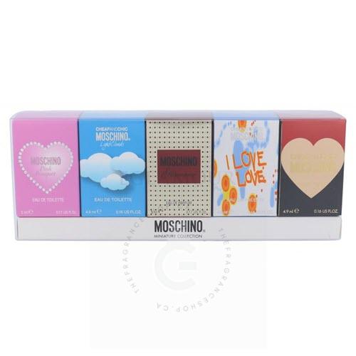 Moschino 5pcs Miniature Collection Gift Set